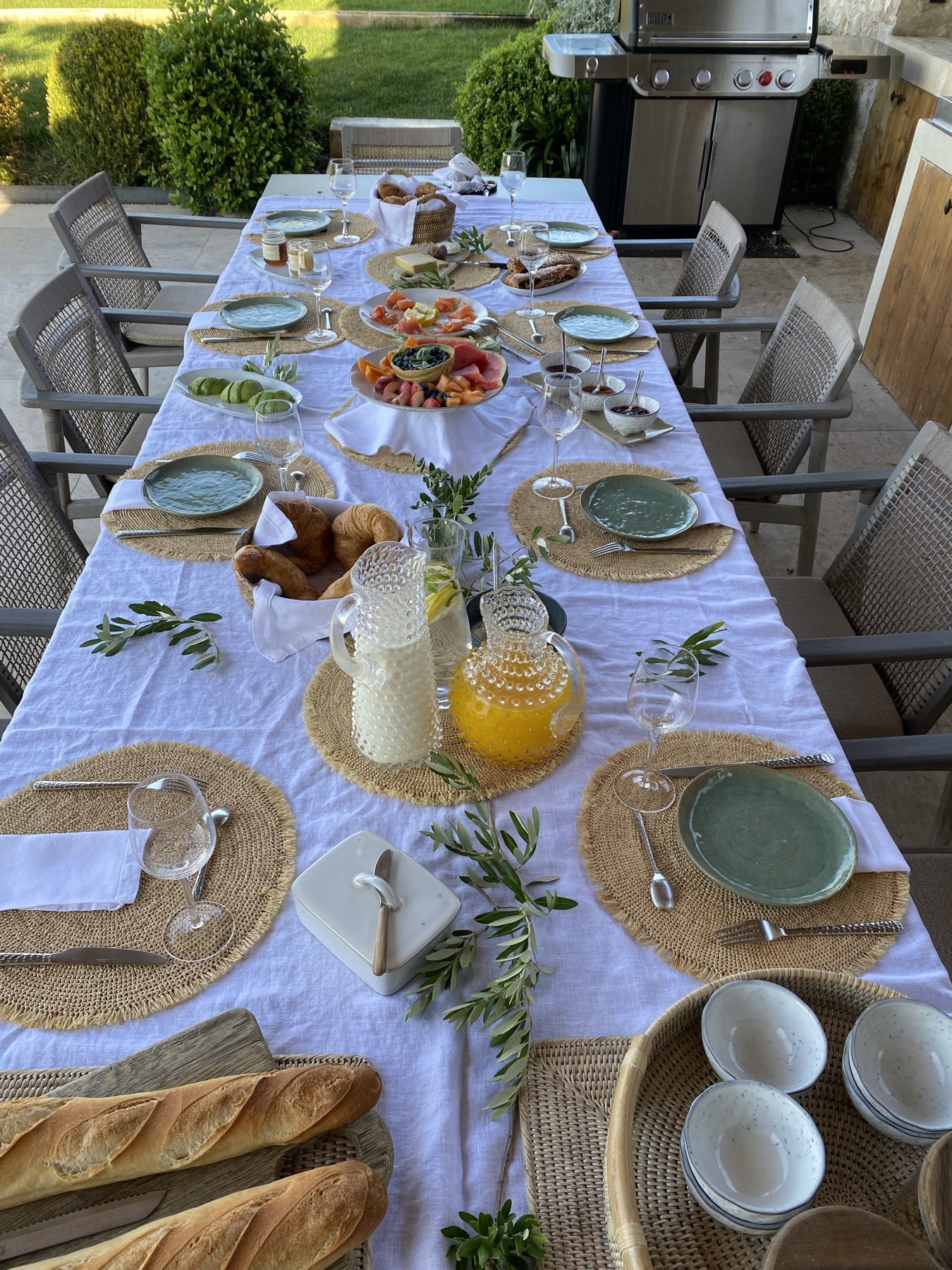 La table comme décor — dîner privé en Provence Selma & Co